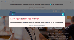 Desktop Screenshot of peckschool.org